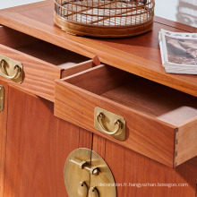 Cabinet antique antique vintage chinois Cabinet antique en bois